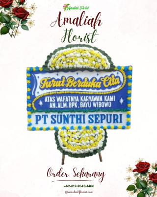 Papan Bunga Duka di Pegangsaan