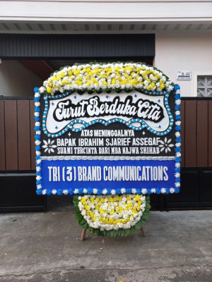 Papan Bunga Duka di Pegangsaan